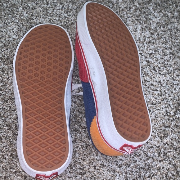 Colorblock corduroy Vans - Picture 2 of 3